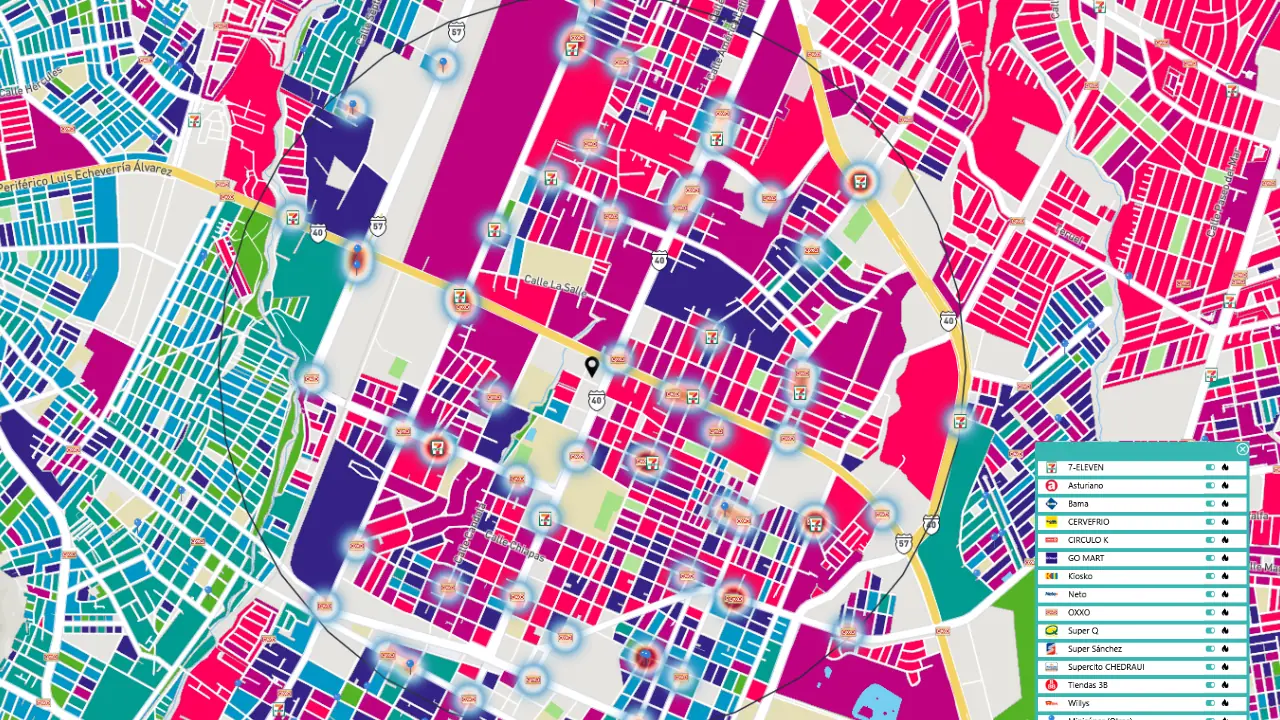 Mapa de Niveles Socioeconómicos México GeoPANEL